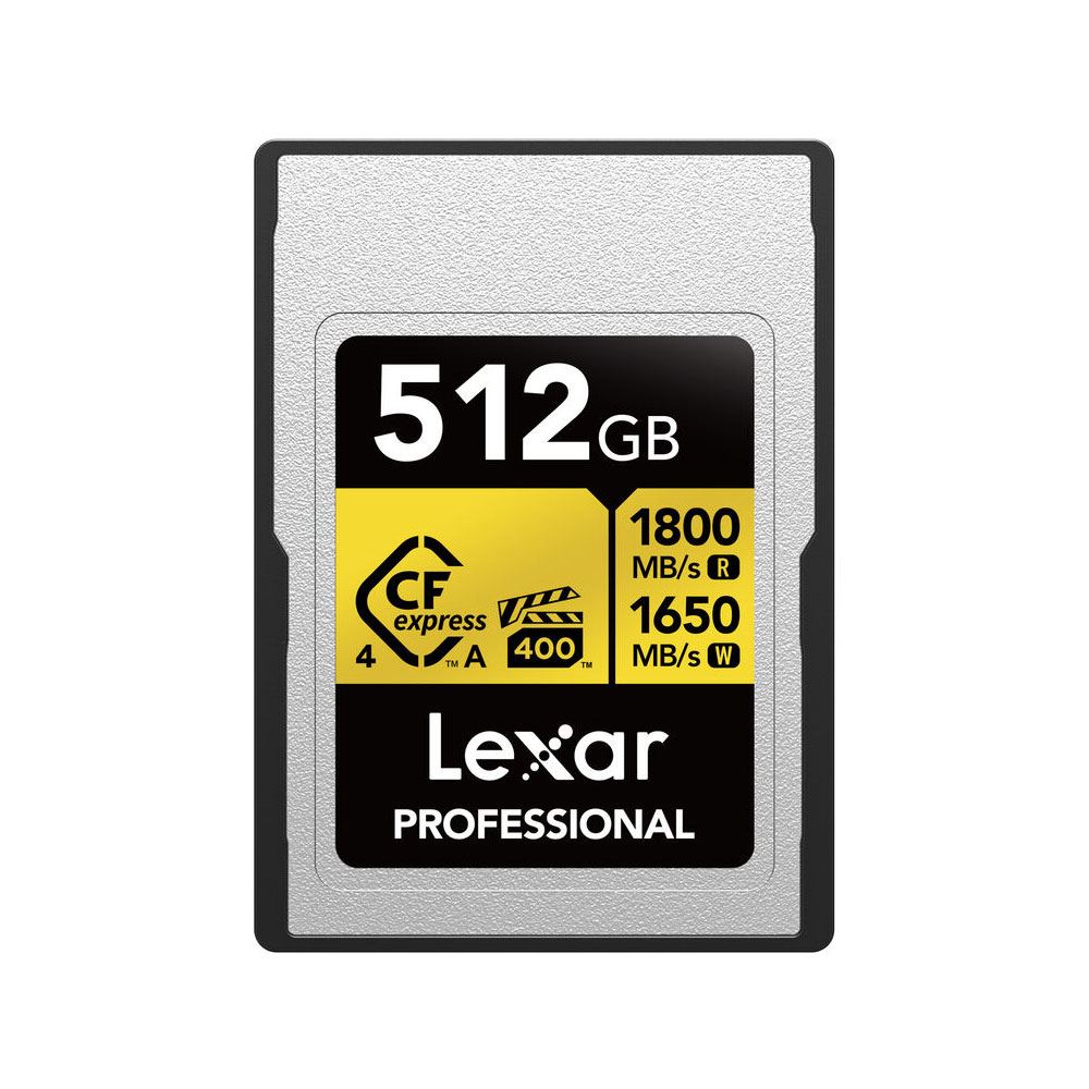 Memoria CFexpress 4.0 Lexar Professional 512GB Type A - Gold Series - R:1800mb - W:1650mb